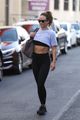 olivia wilde shows off fit physique leaving a workout 01