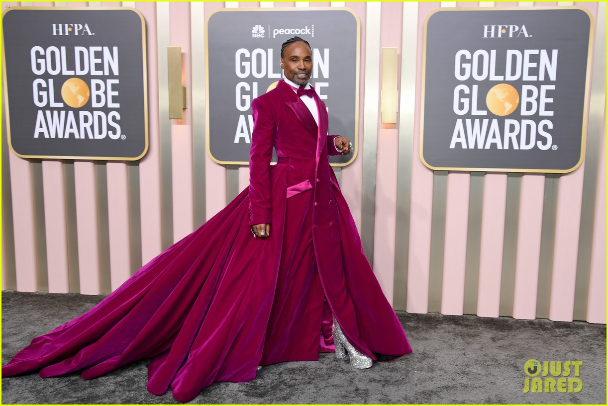 Billy Porter at the Golden Globes 2023
