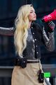 gigi hadid films new maybelline commercial crane in nyc 04