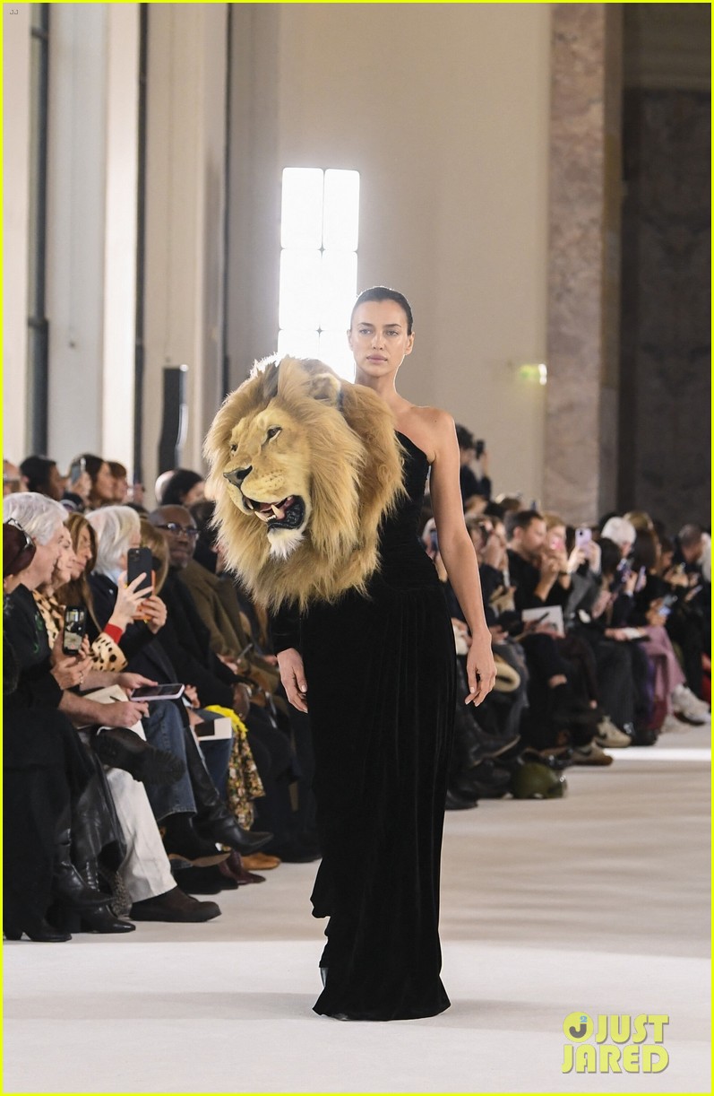 Irina Shayk & PETA Both Defend Schiaparelli's Animal Head Looks After
