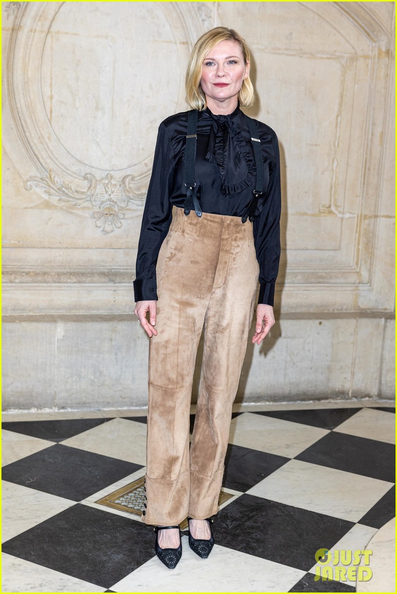 Jesse Plemons Shows Off New Look With Wife Kirsten Dunst at Christian