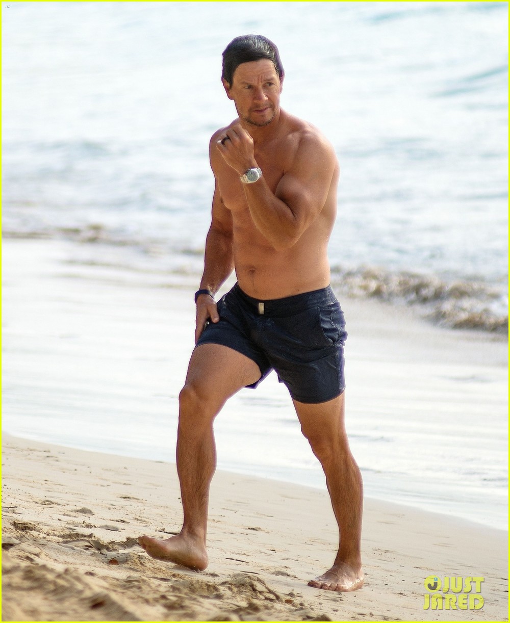 Mark Wahlberg Rings In 2023 With Another Day On the Beach: Photo