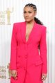 ariana debose pink suit to sag awards 01