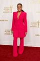 ariana debose pink suit to sag awards 02