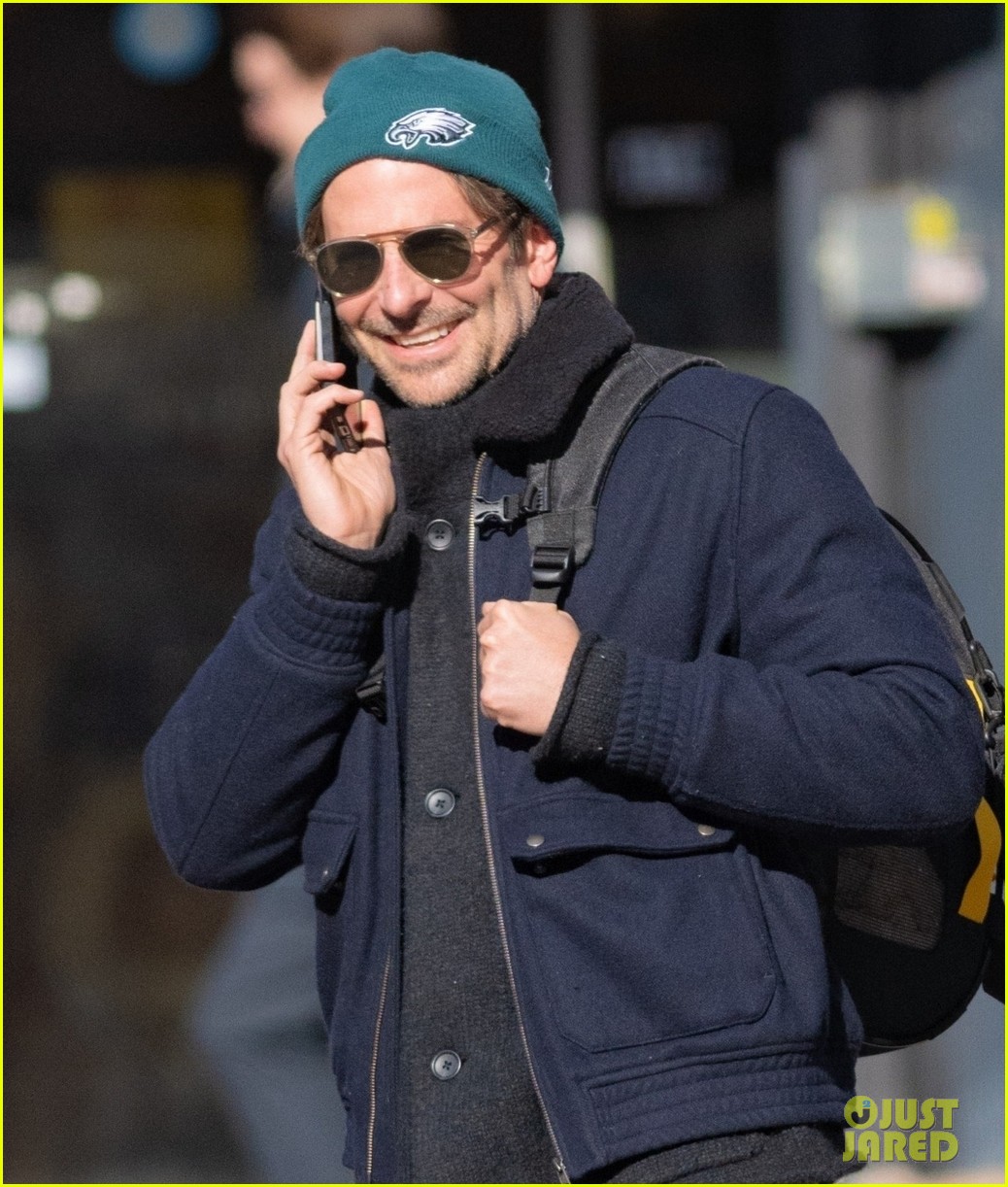 bradley cooper wears eagles beanie day out in nyc 044898480