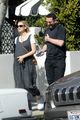 carey mulligan cradles baby bump out getting coffee with a friend 18