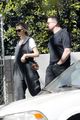 carey mulligan cradles baby bump out getting coffee with a friend 20
