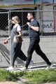 carey mulligan cradles baby bump out getting coffee with a friend 32