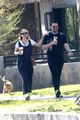 carey mulligan cradles baby bump out getting coffee with a friend 41