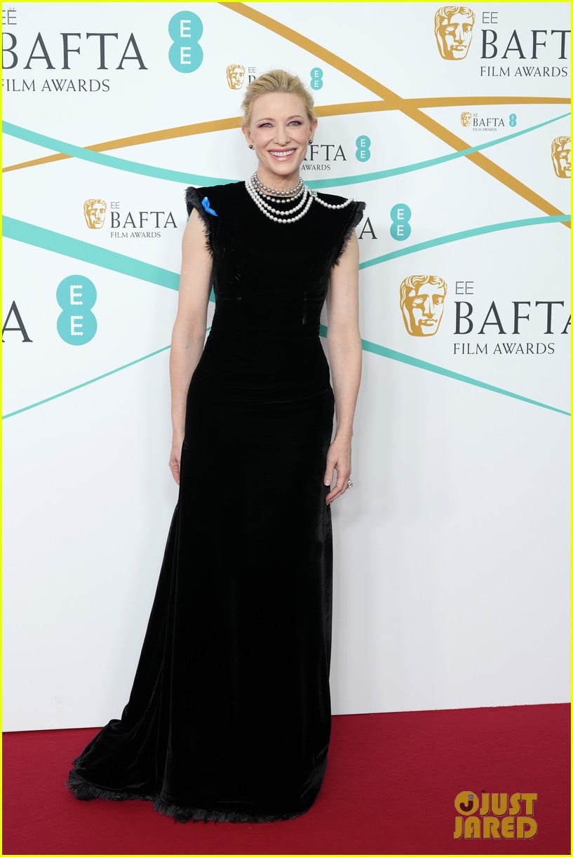 Cate Blanchett Among Stars to Sport Blue Ribbon at BAFTAs 2023, Reason