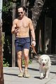 chris diamantopoulos shirtless on dog walk 11