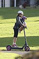 jennifer garner fake baby scooter ride family leave set 50