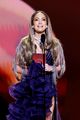 jennifer lopez presents first award of the night at grammys 02