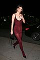 kendall jenner colored tights mini dress look grammy party 05