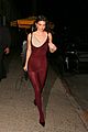 kendall jenner colored tights mini dress look grammy party 06