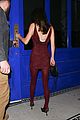 kendall jenner colored tights mini dress look grammy party 18