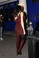 kendall jenner colored tights mini dress look grammy party 32