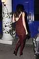 kendall jenner colored tights mini dress look grammy party 33