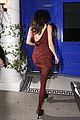 kendall jenner colored tights mini dress look grammy party 34