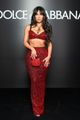 kim kardashian red outfit to dolce gabbana show 03