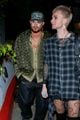 adam lambert oliver gliese leave pre grammys party 01