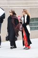 mary kate ashley olsen pick up their morning coffee before work 06