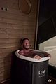 pablo schreiber moves from sauna to ice bath 12