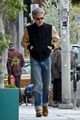 chris pine sports tiny mustache while heading to lunch 16