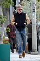 chris pine sports tiny mustache while heading to lunch 18