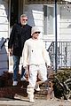 brad pitt tongue sherpa outfit wolves george clooney filming 13