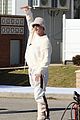 brad pitt tongue sherpa outfit wolves george clooney filming 15