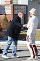 brad pitt tongue sherpa outfit wolves george clooney filming 18