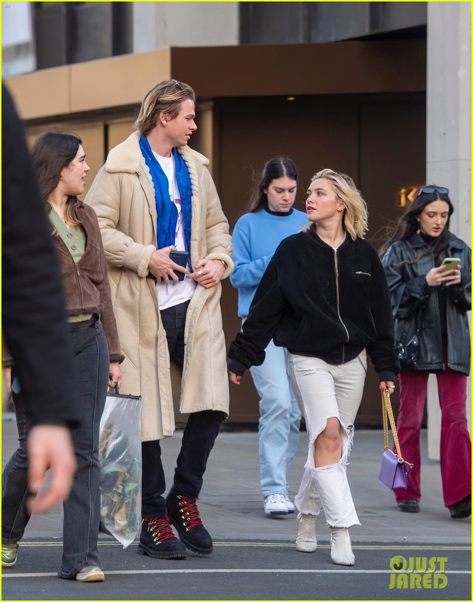 Florence Pugh Holds Hands With New Boyfriend Charlie Gooch During