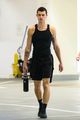 shawn mendes wears black tank to spa center 01