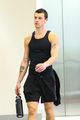 shawn mendes wears black tank to spa center 02