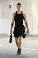 shawn mendes wears black tank to spa center 22