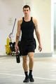 shawn mendes wears black tank to spa center 26
