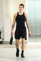 shawn mendes wears black tank to spa center 31