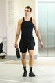 shawn mendes wears black tank to spa center 33