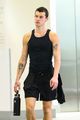 shawn mendes wears black tank to spa center 35