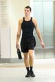 shawn mendes wears black tank to spa center 37