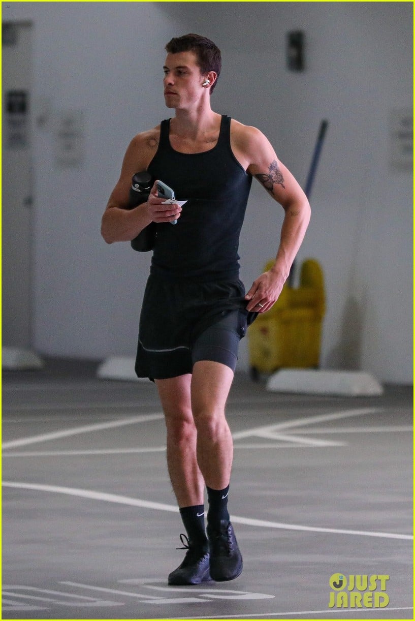 Shawn Mendes Hits the Gym in LA, Emerges Looking Fitter Than Ever