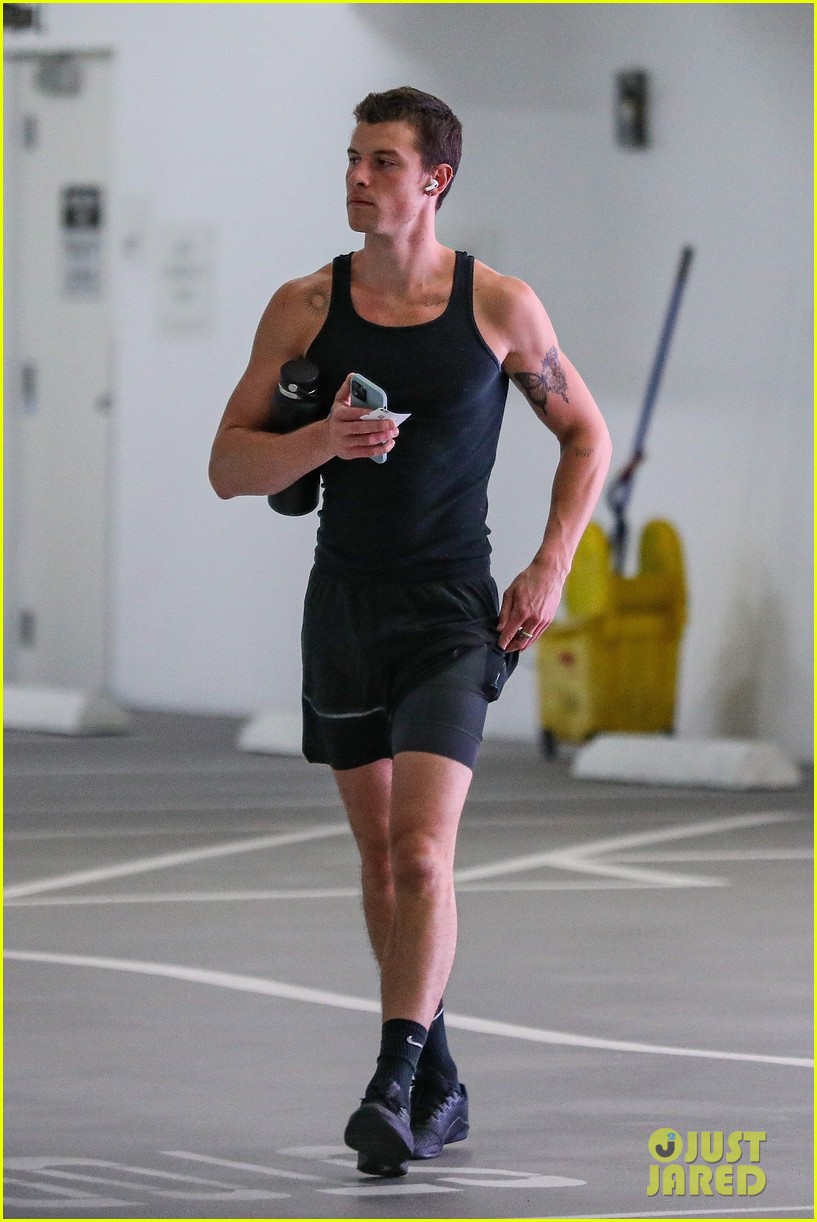 Shawn Mendes Hits the Gym in LA, Emerges Looking Fitter Than Ever