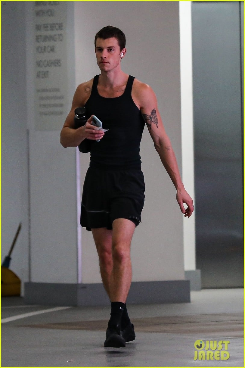 Shawn Mendes Hits the Gym in LA, Emerges Looking Fitter Than Ever