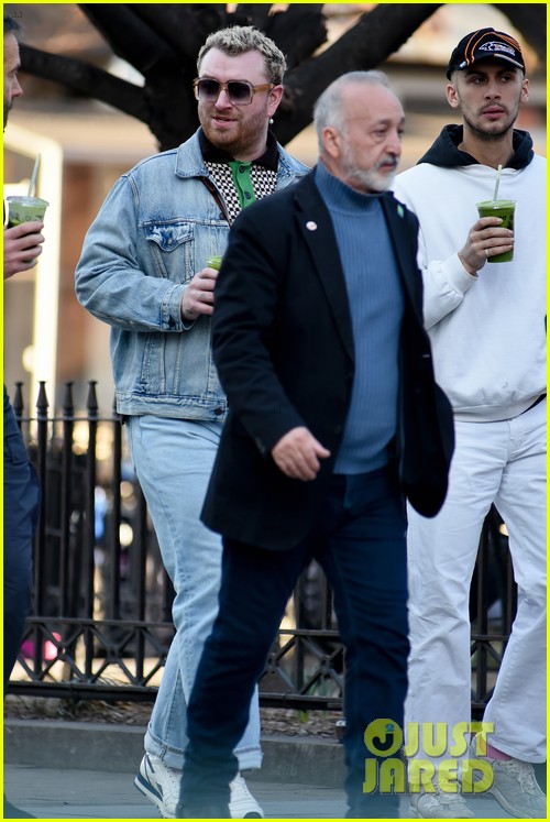 Sam Smith Spotted on NYC Juice Run with Rumored Boyfriend Christian ...