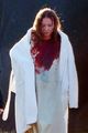 sydney sweeney covered in blood filming immaculate in italy 01