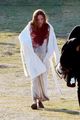 sydney sweeney covered in blood filming immaculate in italy 04