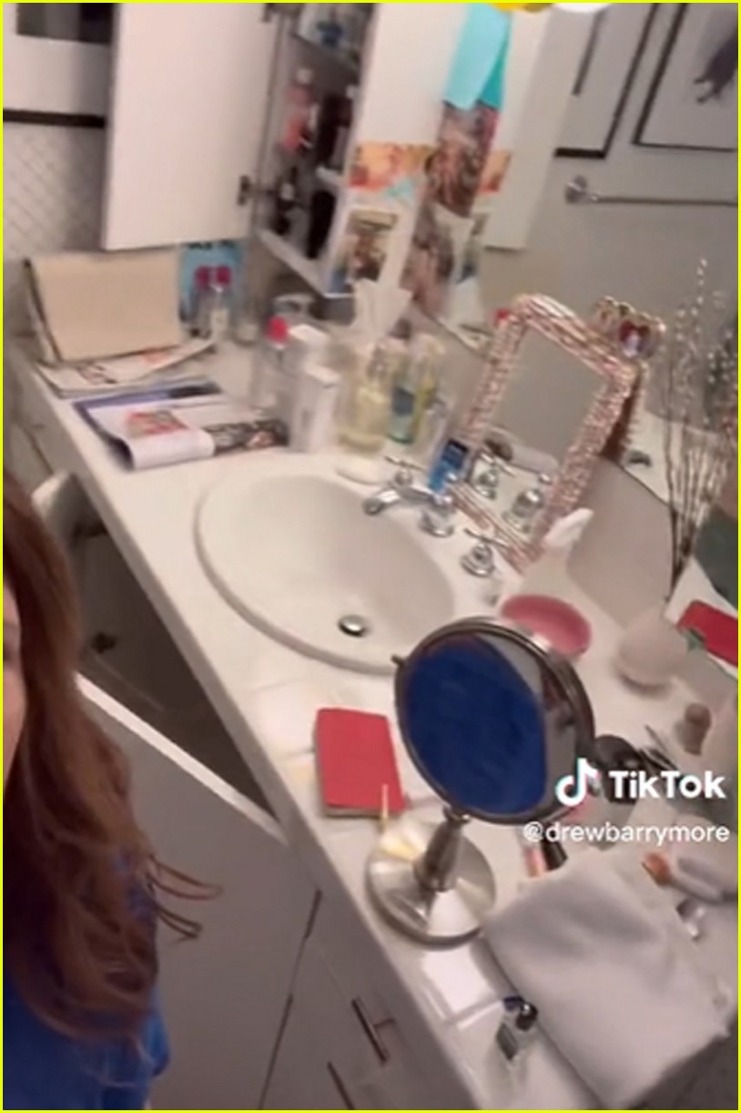 Drew Barrymore's Gives Tour of Messy Room, Fans Notice a Big Script on ...