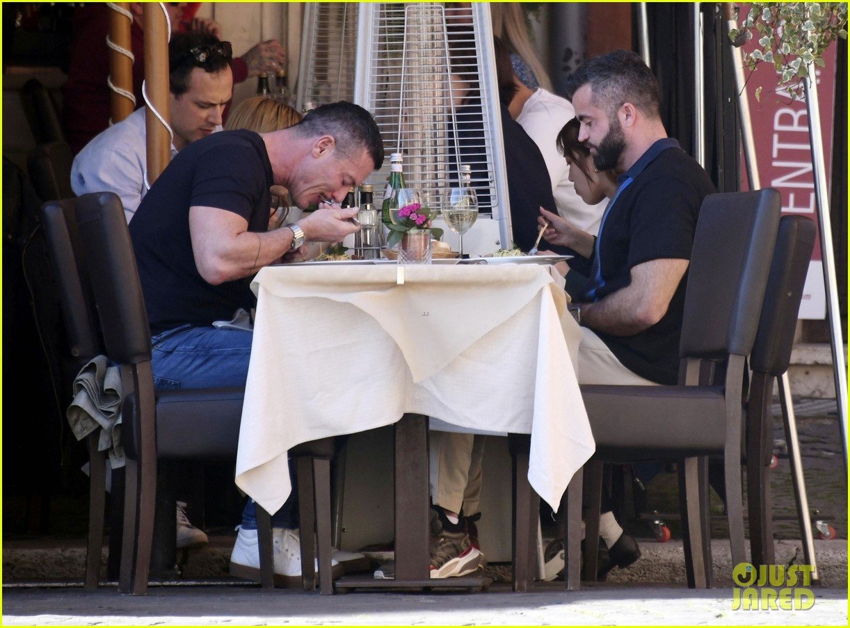 Luke Evans Spotted Sightseeing in Rome with Boyfriend Fran Tomas