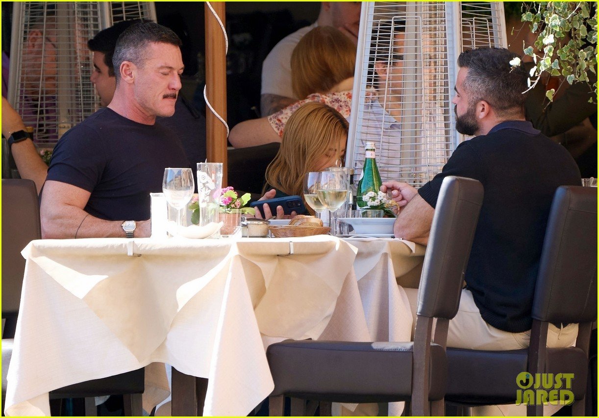 Luke Evans Spotted Sightseeing in Rome with Boyfriend Fran Tomas